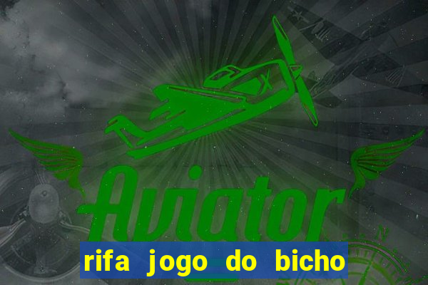 rifa jogo do bicho para imprimir